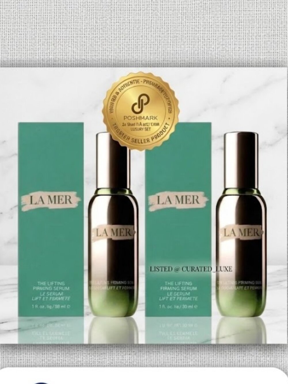 La Mer The Lifting Firming Serum 1oz / 30ml New & Sealed Pack of 2
